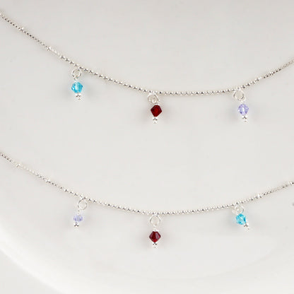 Sparkling Colour Anklets