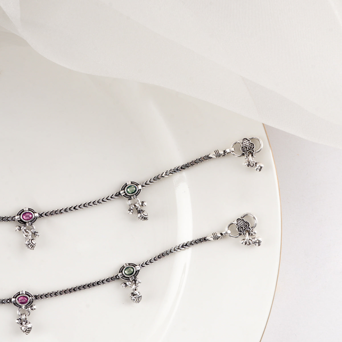 Raveena Anklets