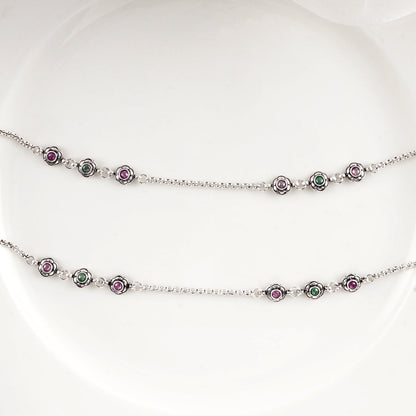 Triyona Anklets