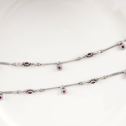 Yalina Anklets