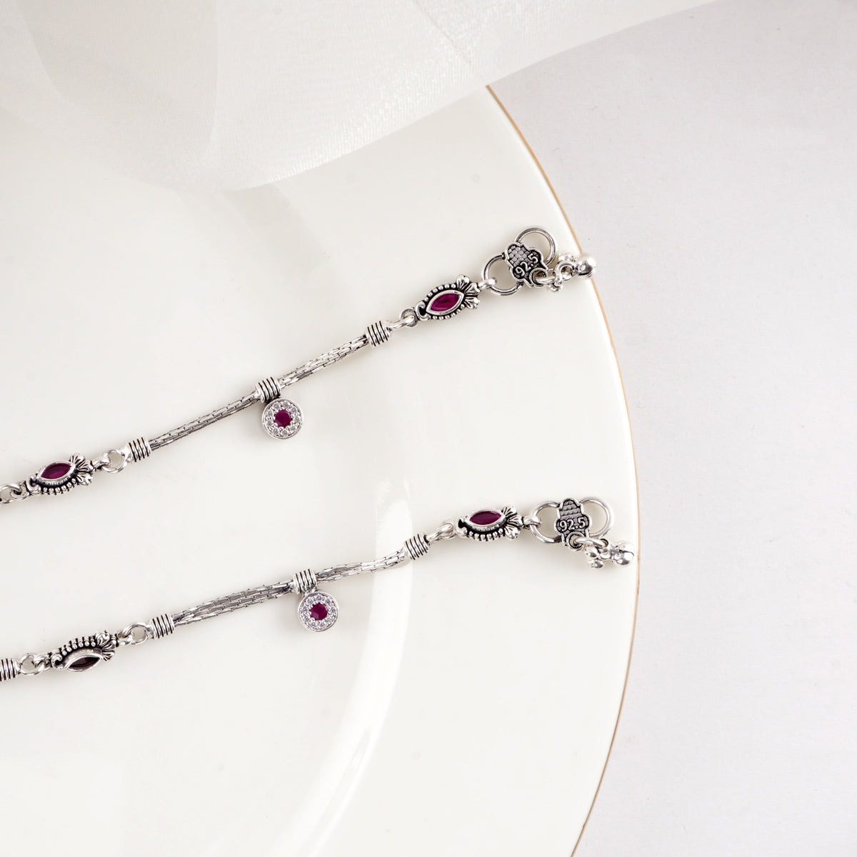 Yalina Anklets