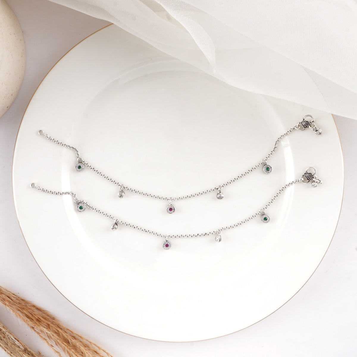 Arvitha Anklets