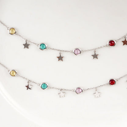 Sparkle Star Anklets