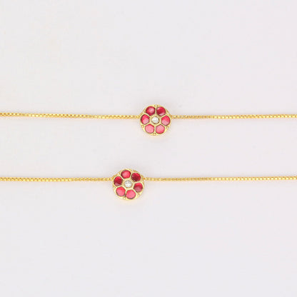 Jivantha Kundan Anklet