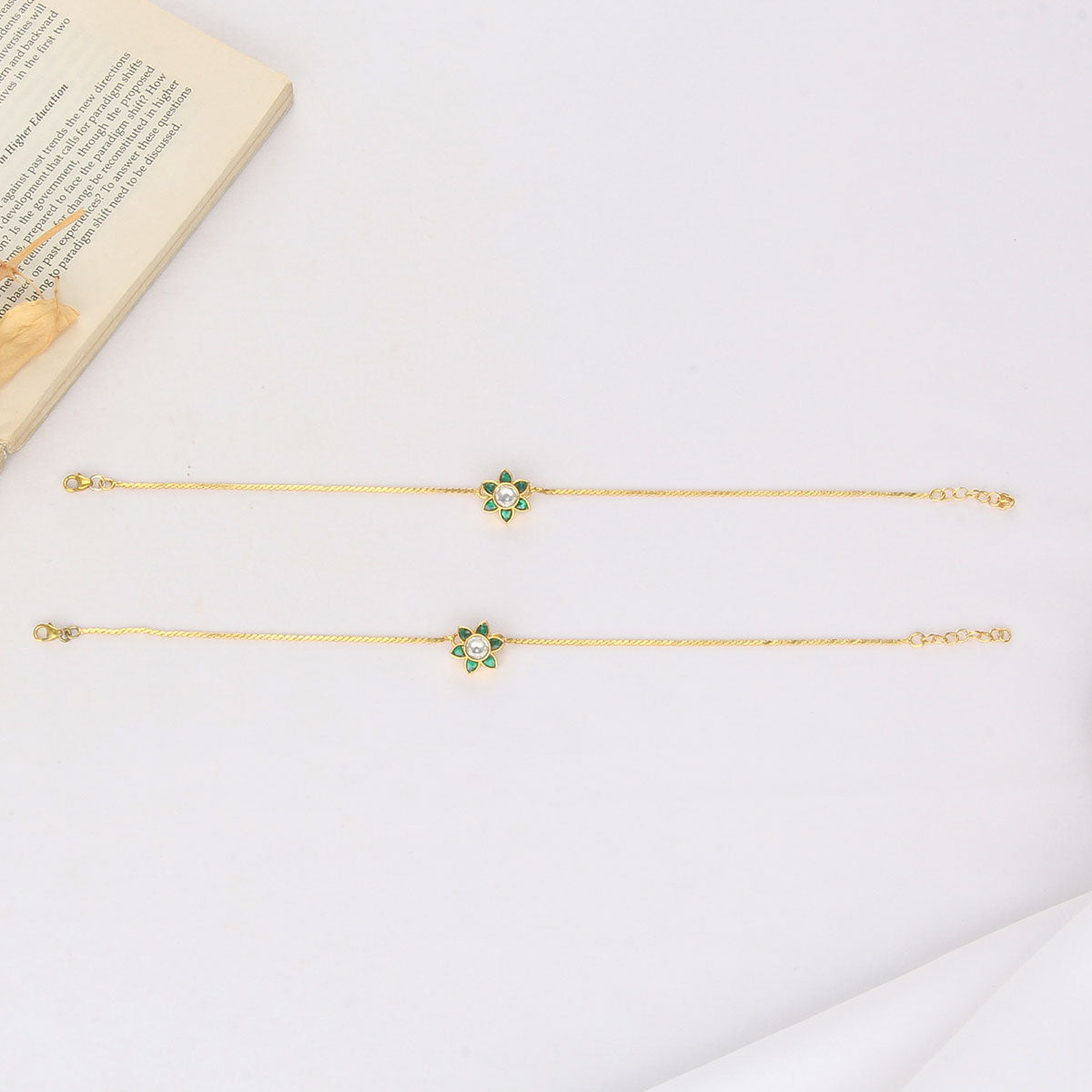 Kashvi Kundan Anklet