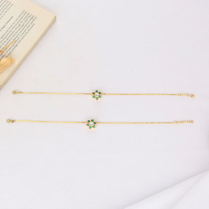 Kashvi Kundan Anklet