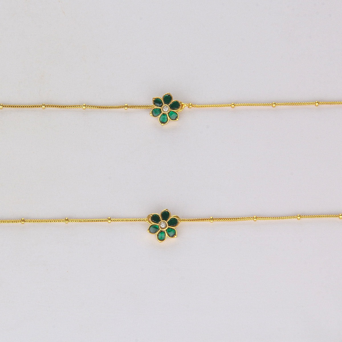 Arika Kundan Anklet