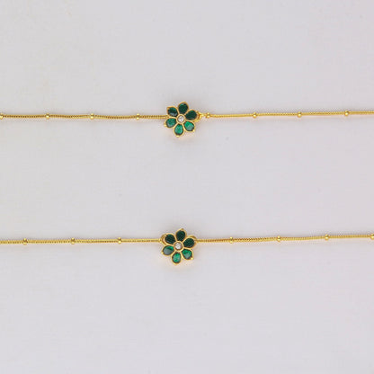 Arika Kundan Anklet