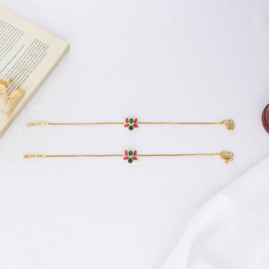 Aarna Kundan Anklet
