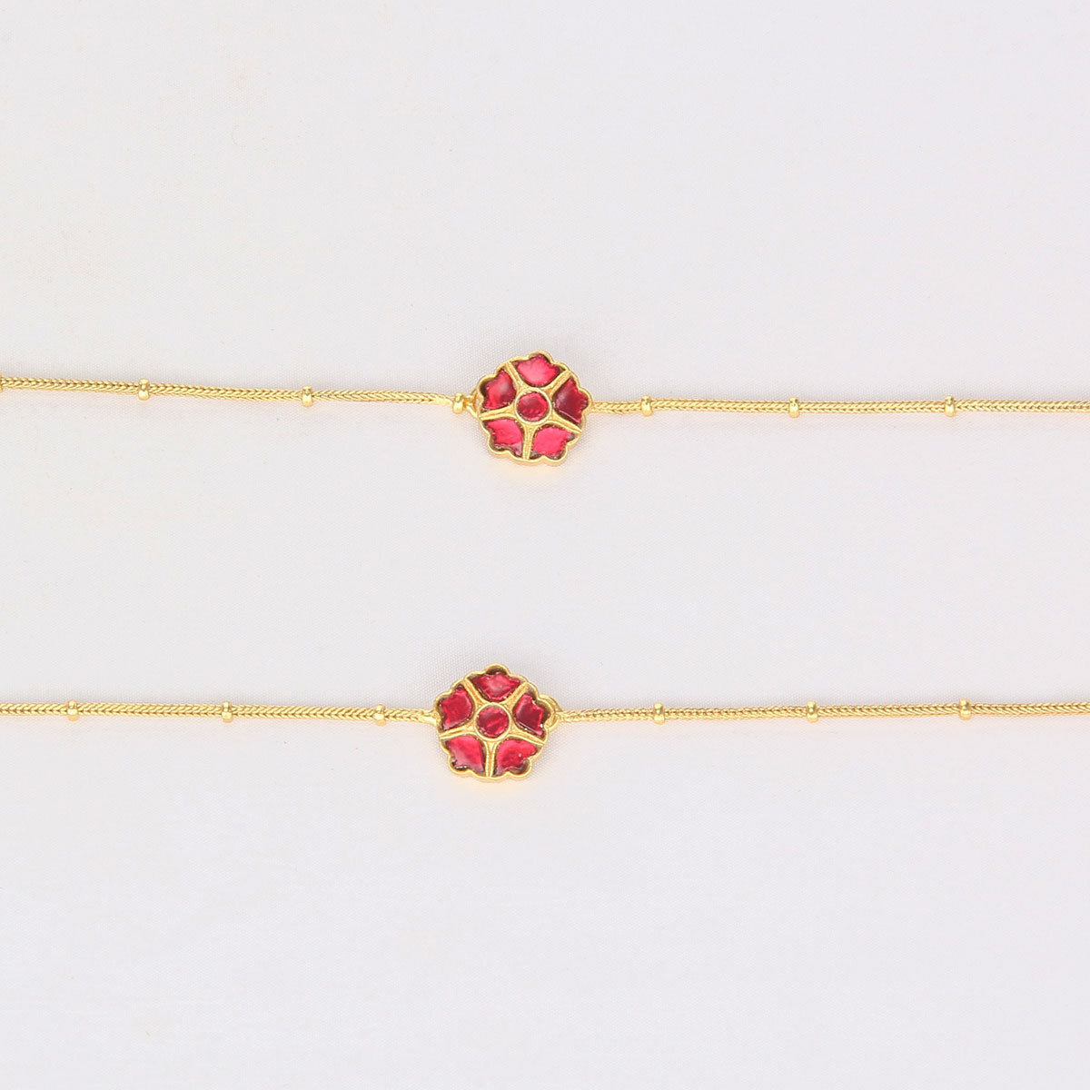 Kavinka Kundan Anklet