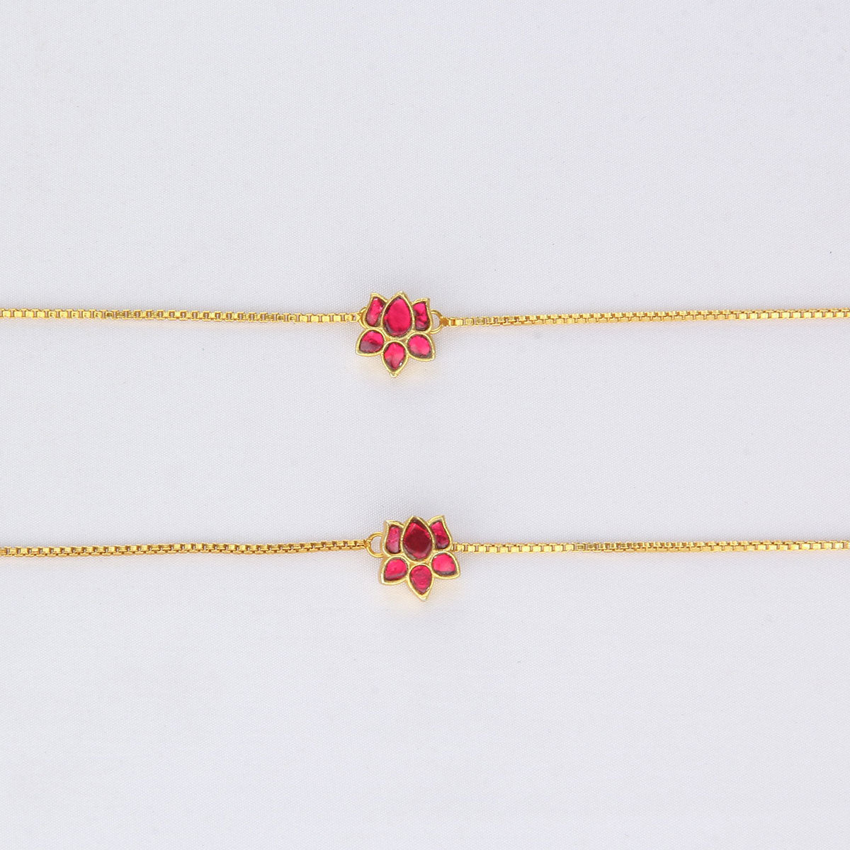 Aasha Kundan Anklet