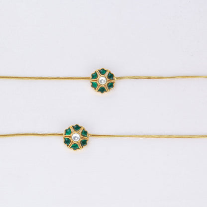 Envika Kundan Anklet