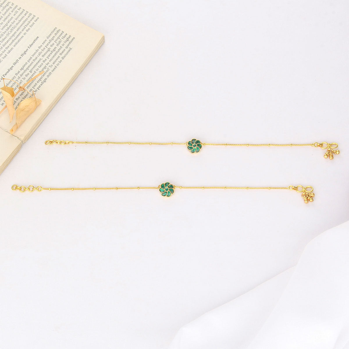 Amika Kundan Anklet