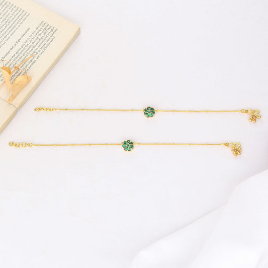 Amika Kundan Anklet