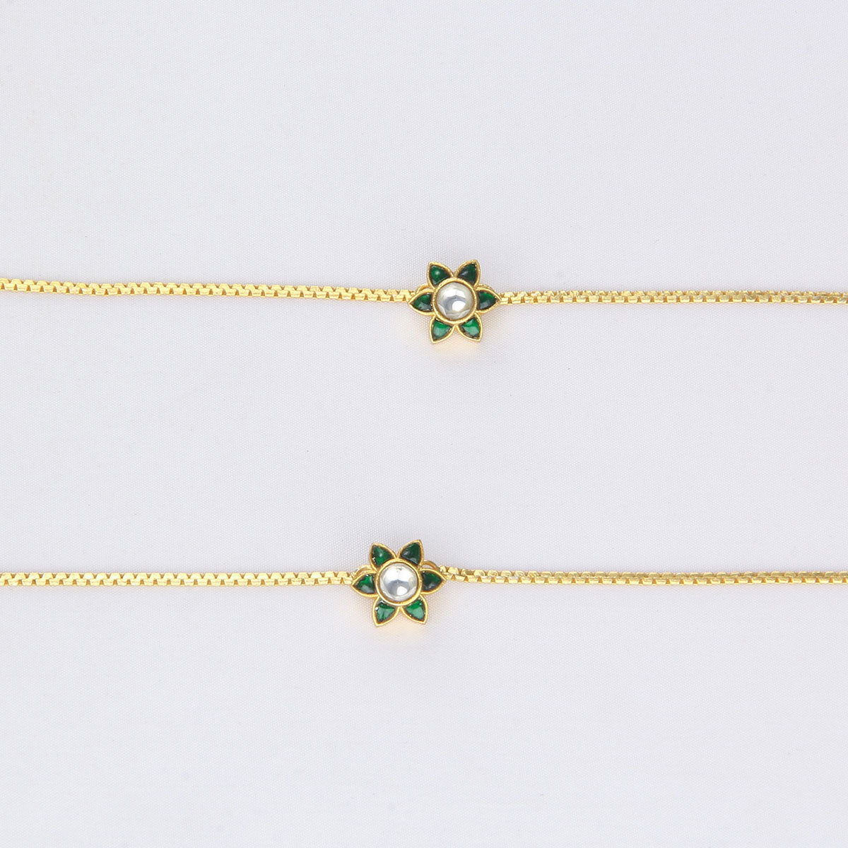 Rashika Kundan Anklet