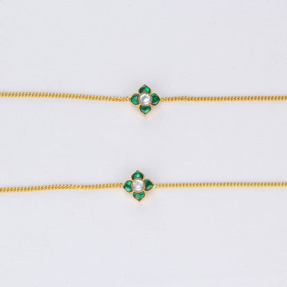 Charvitha Kundan Anklet