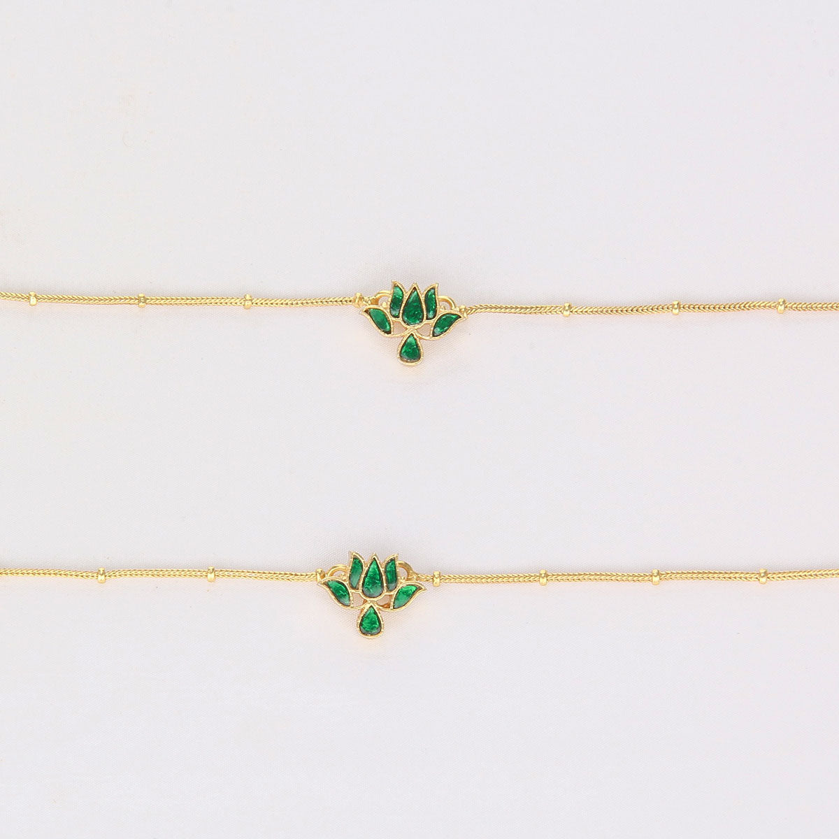 Anaija Kundan Anklet
