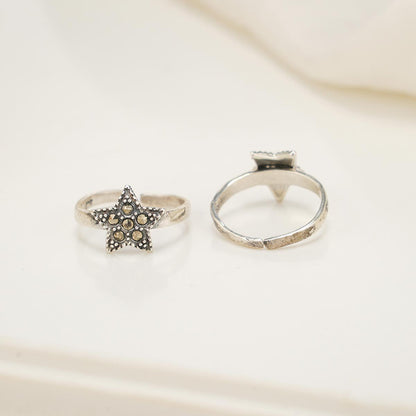 Surekha Oxidised Toe Ring