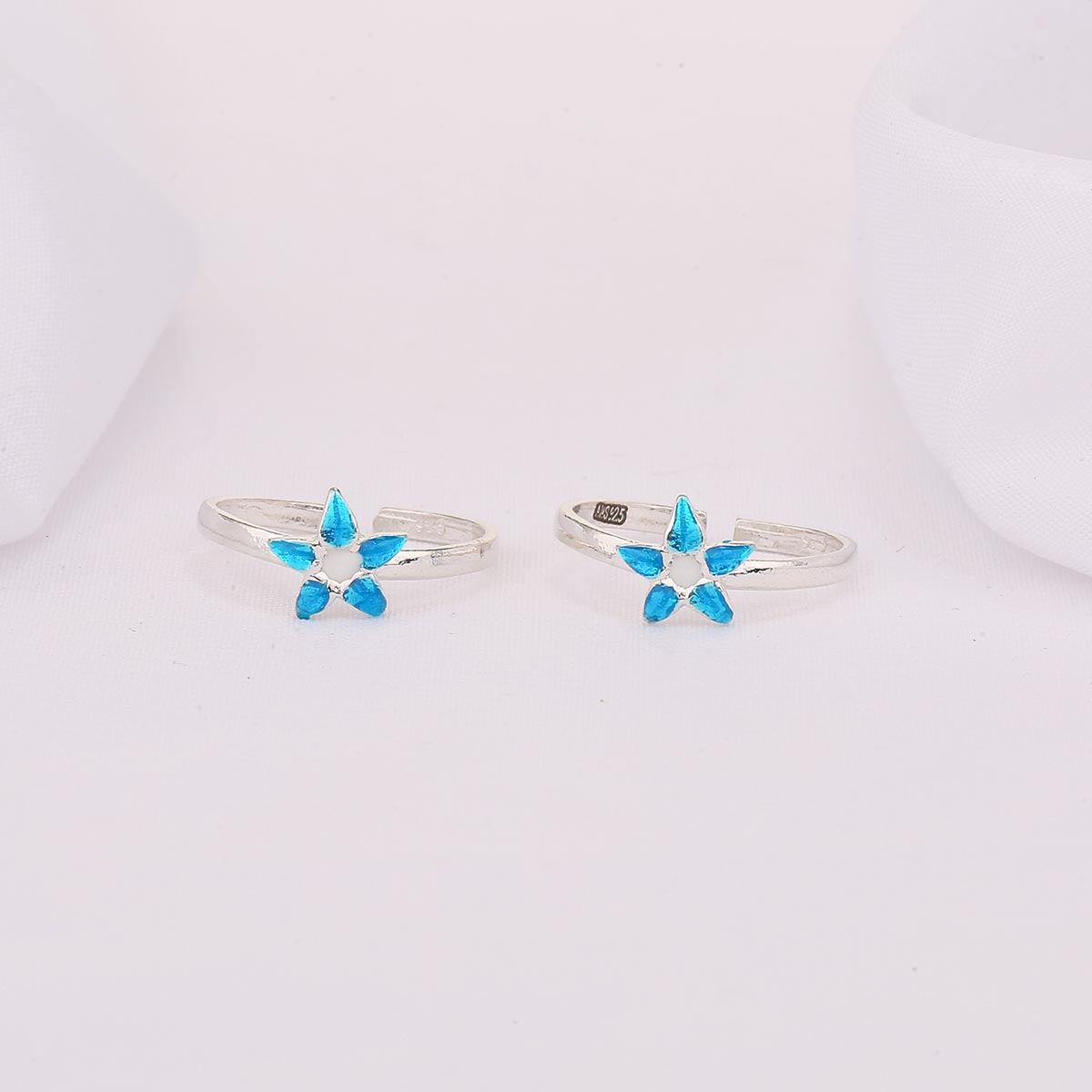 Shine Floral Toe Ring