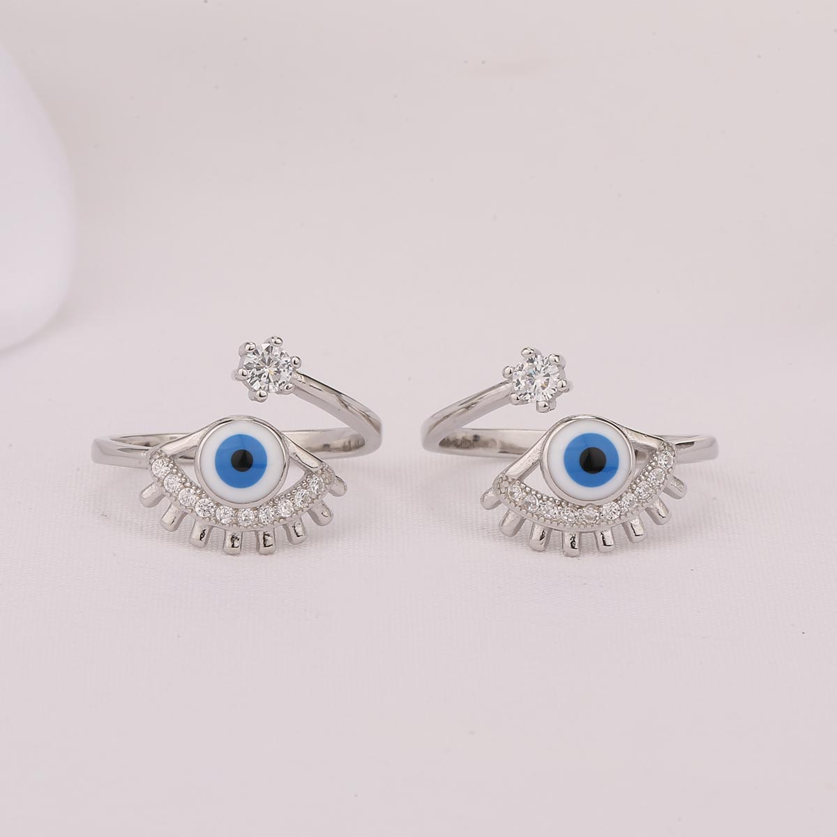 Evil Eye Toe Ring