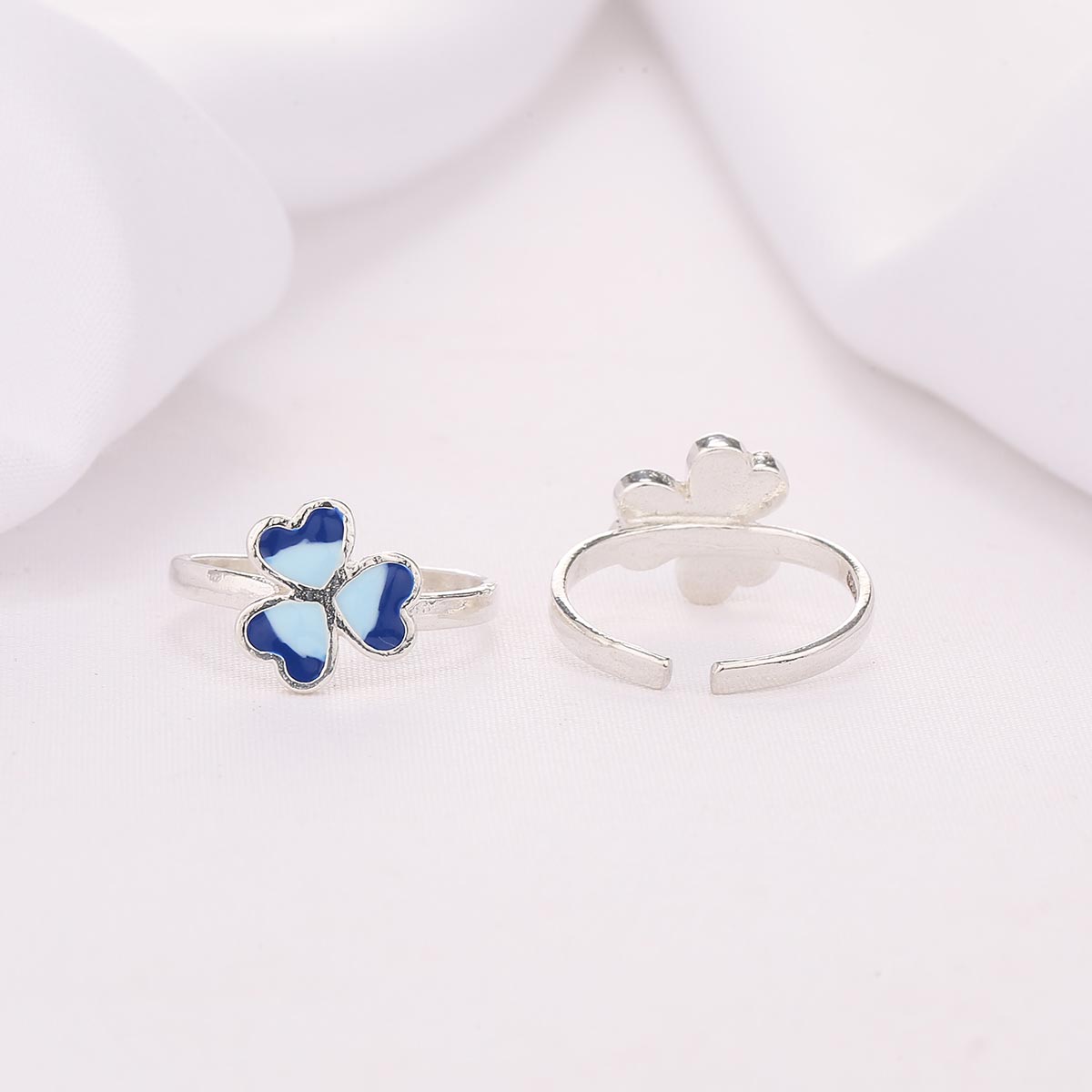 Floral Toe Ring