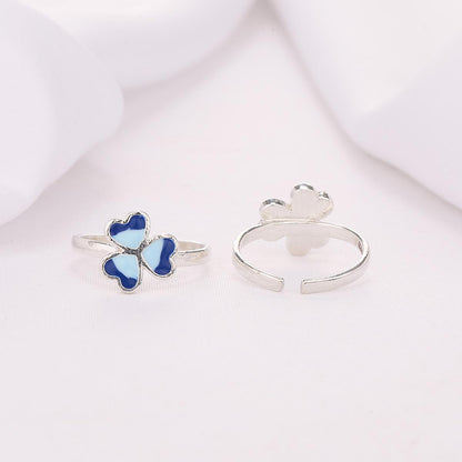 Floral Toe Ring