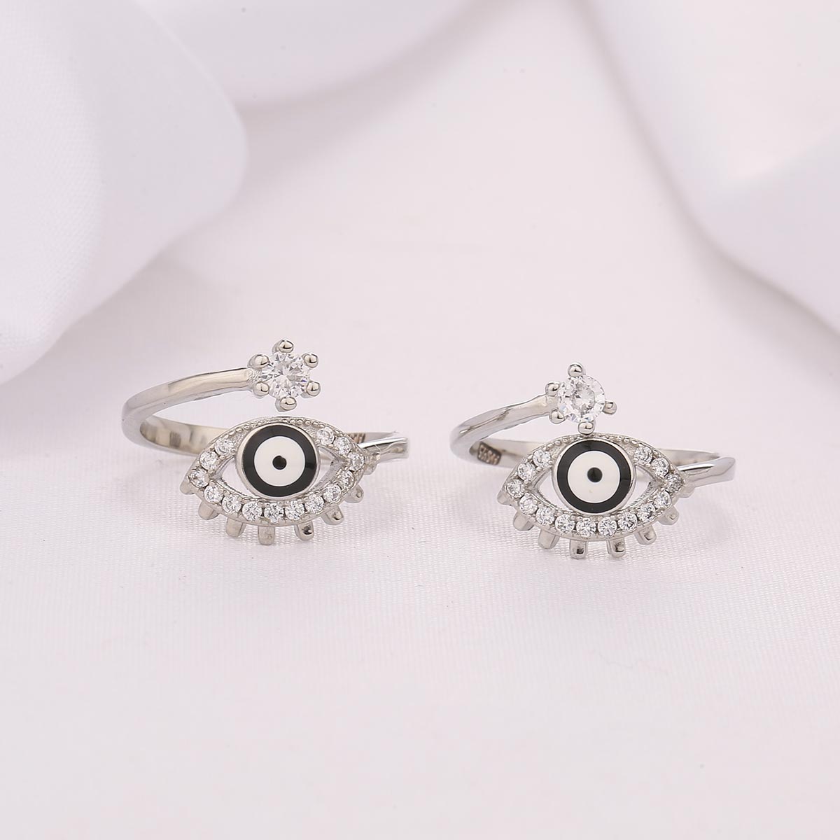 Evil eye Toe Ring