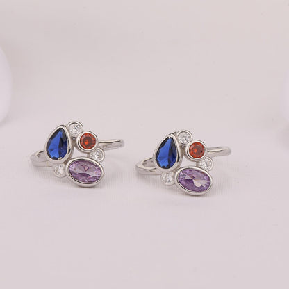 Multi Charm Toe Ring