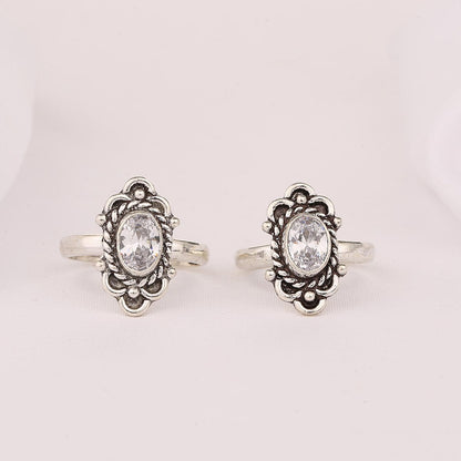 Zuhi Silver Toe Ring