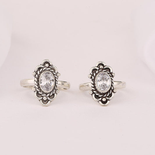 Zuhi Silver Toe Ring