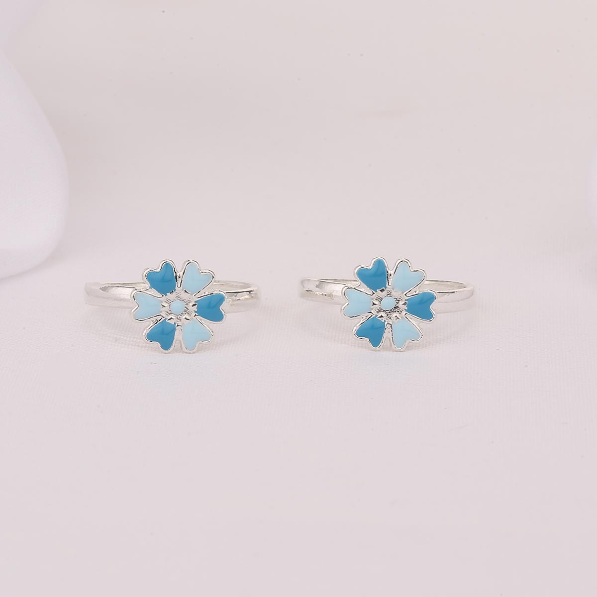 Light Blue Toe Ring