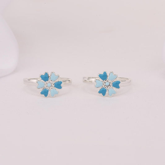 Light Blue Toe Ring
