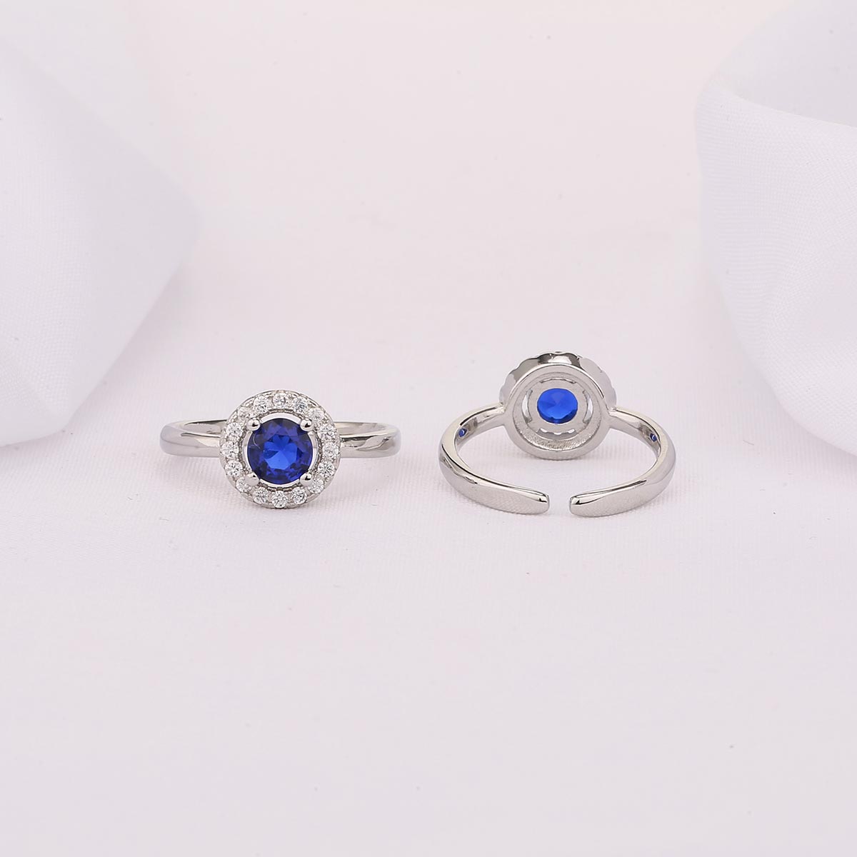 Glittering Toe Ring