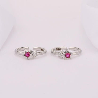 Star Charm Toe Ring