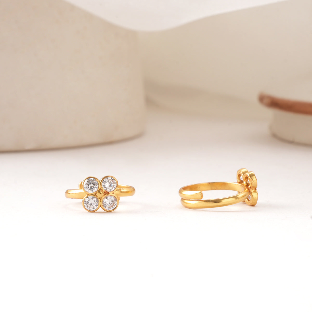 Sparkle Toe Ring