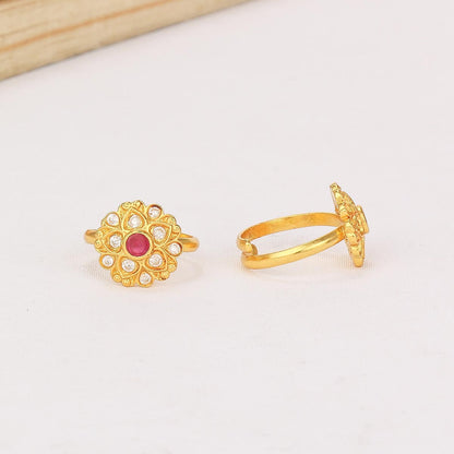 Royal Glow Toe Ring