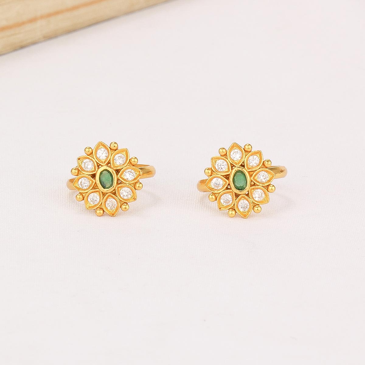 Pansy Toe Ring