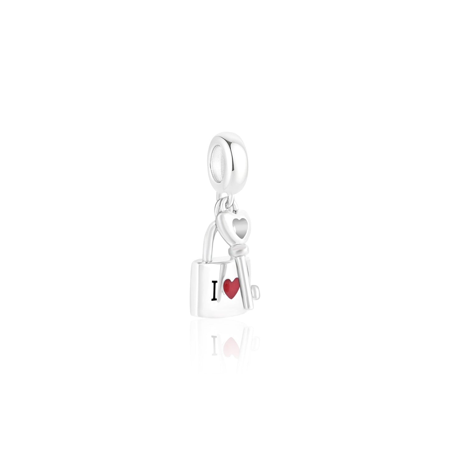 Love Lock & Key Pendant