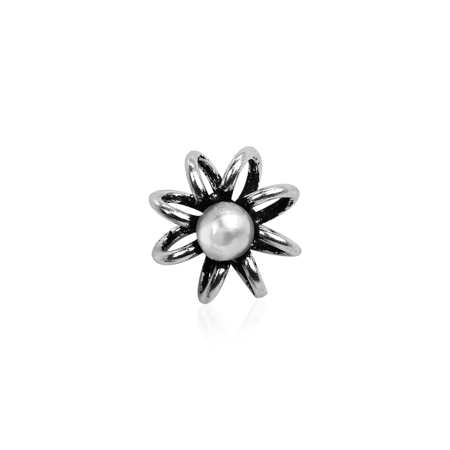 Pearl Floret Nose Pin