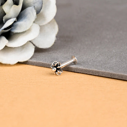 Pearl Floret Nose Pin