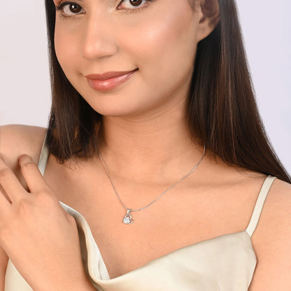 Little Love Heart Silver Pendant