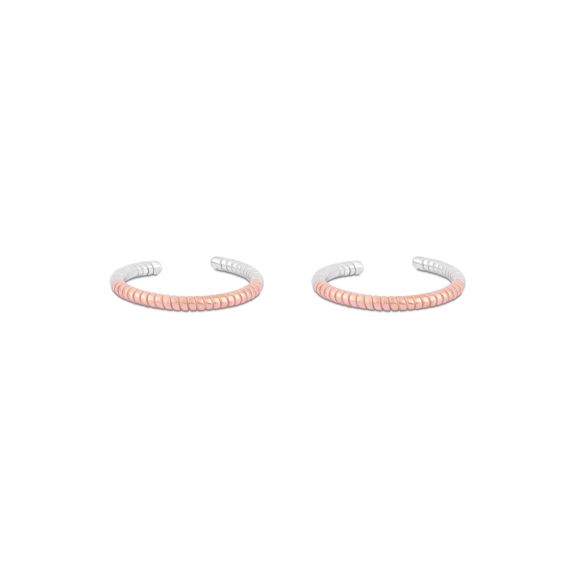 Twist Ridge Toe Ring
