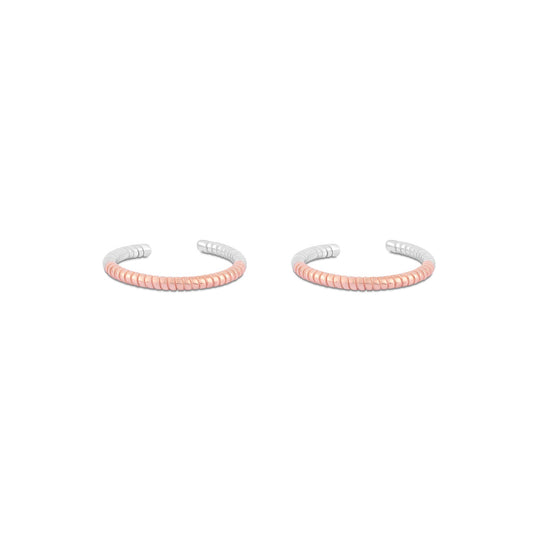 Twist Ridge Toe Ring