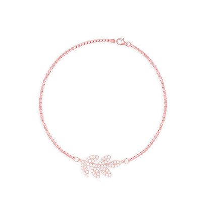 Stone Leaf Anklet
