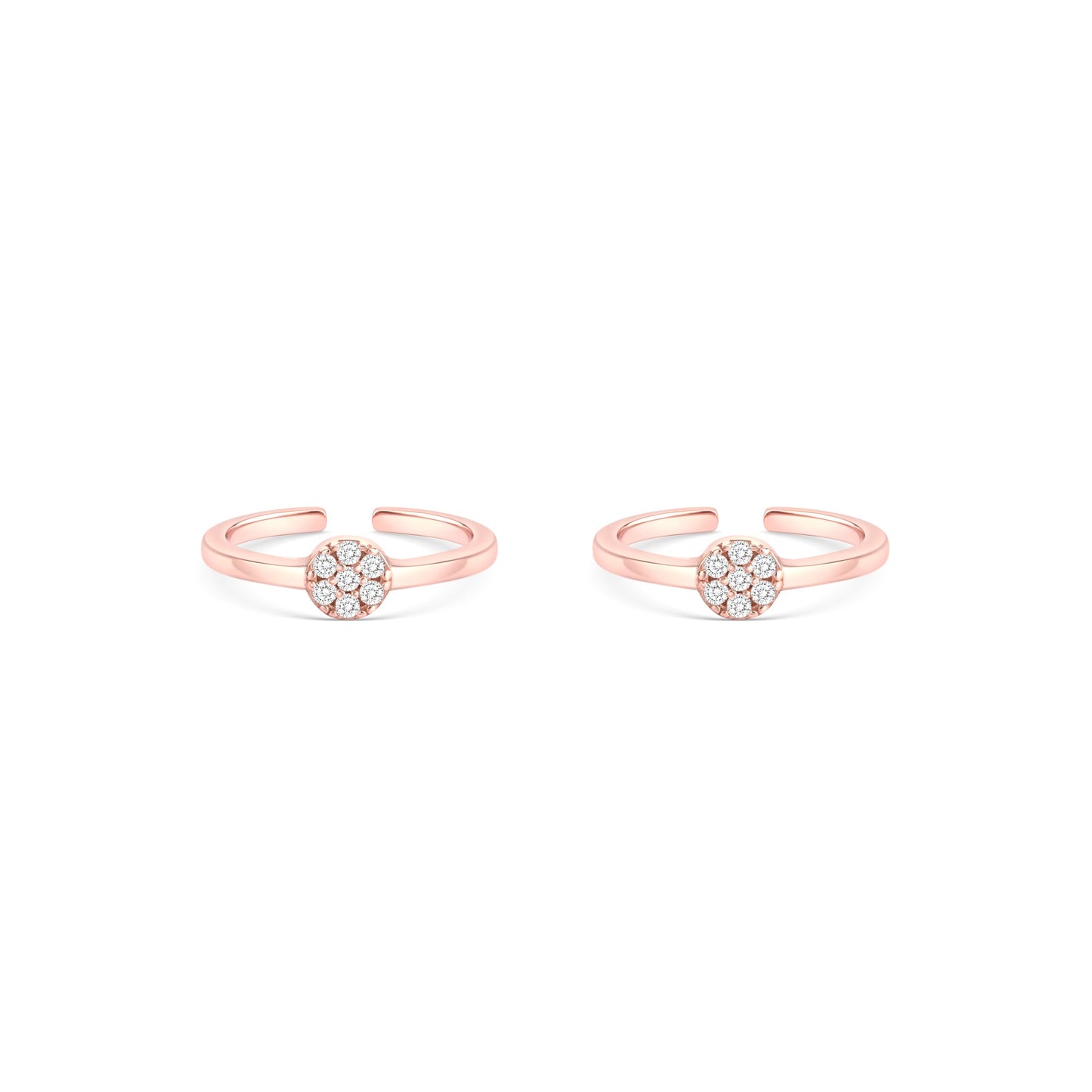 Floral Toe Ring