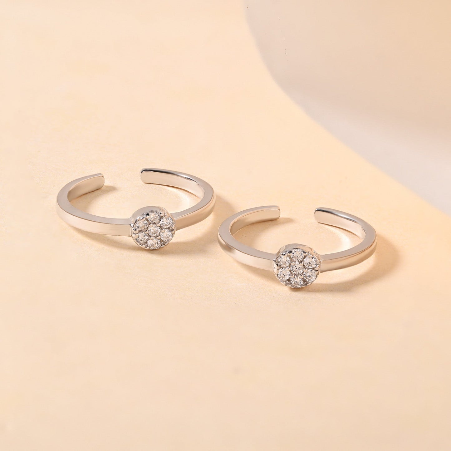Floral Toe Ring