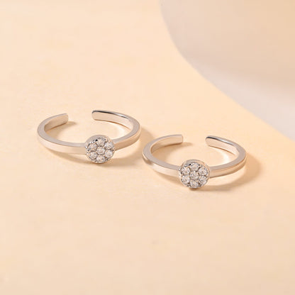 Floral Toe Ring
