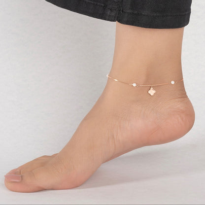 Pearl Charm Anklet
