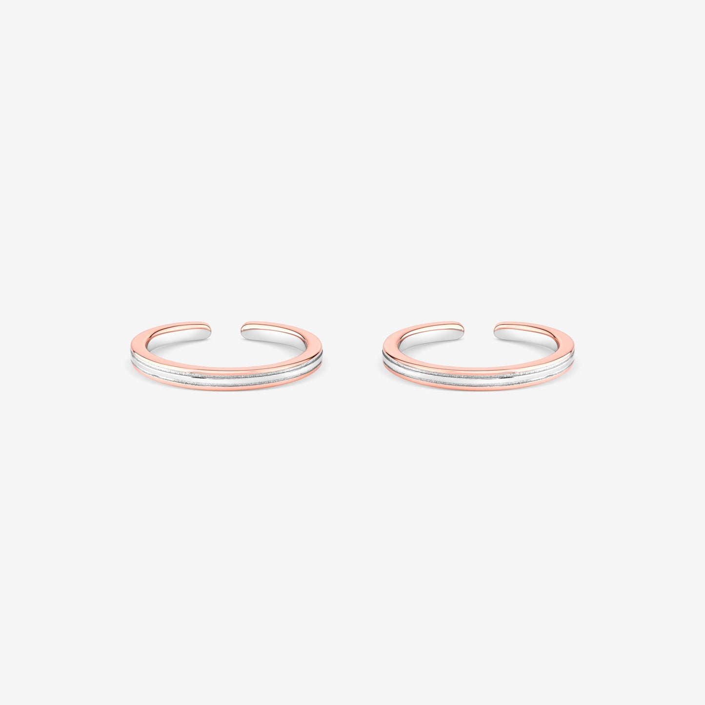 Dual Stripe Toe Ring