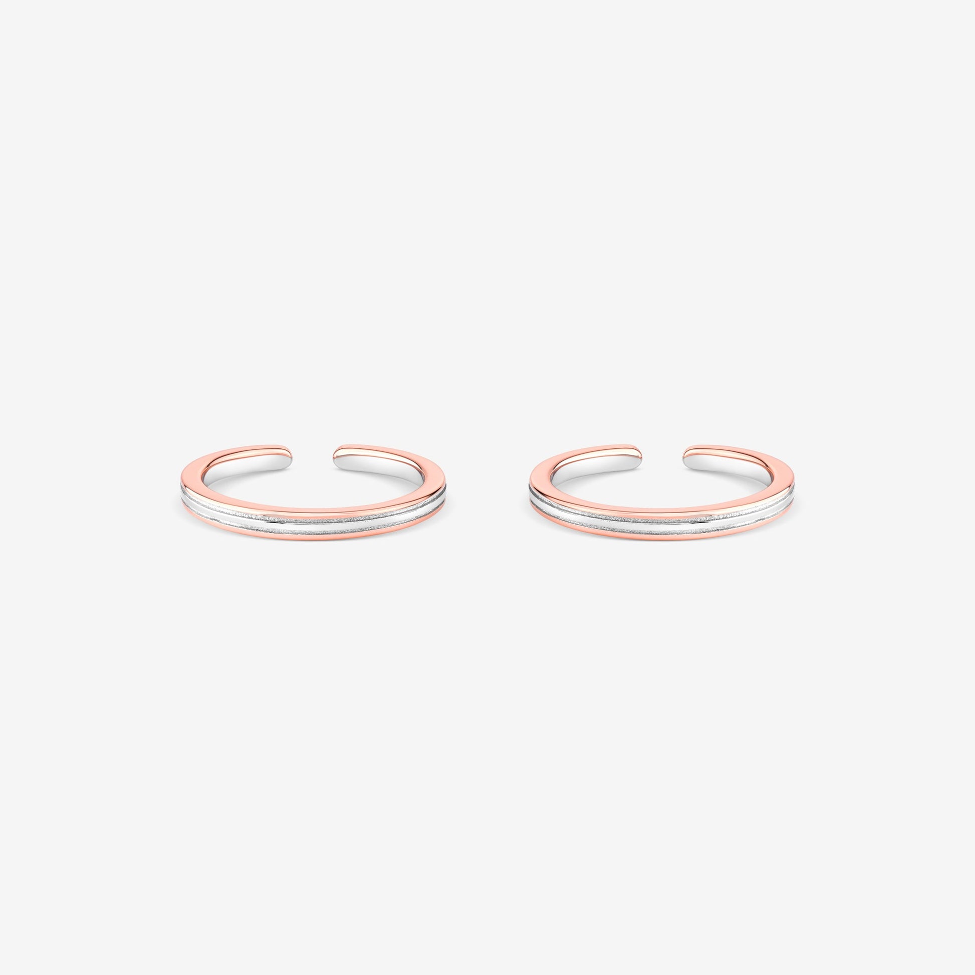 Dual Stripe Toe Ring